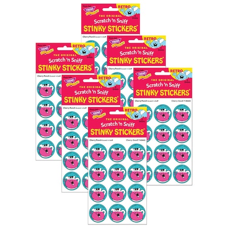 Trend Cherry-Good/Cherry Punch Scented Stickers, 144PK T83602